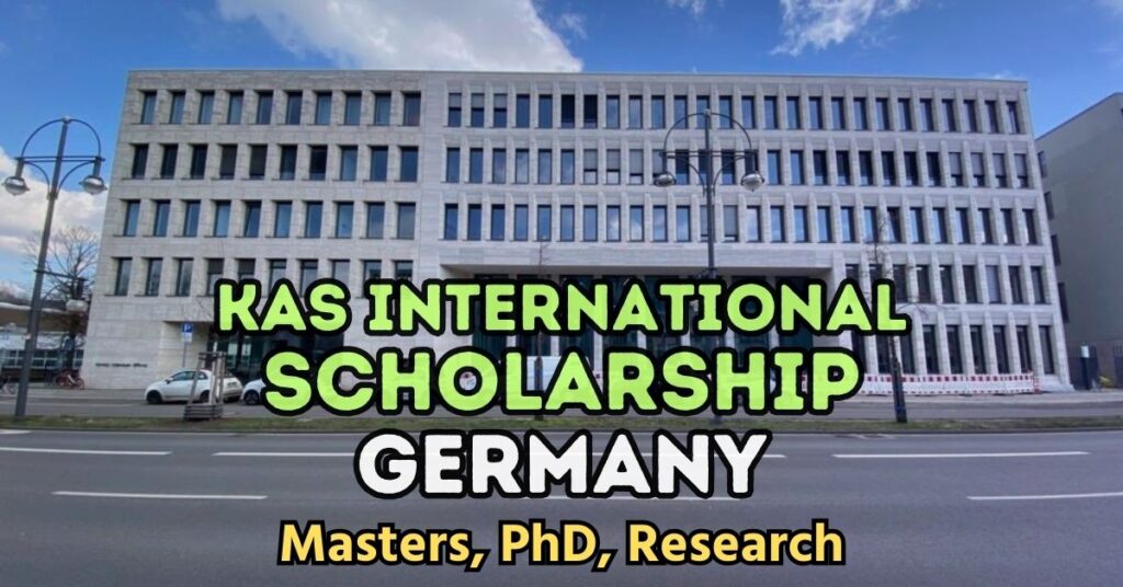 Konrad Adenauer Stiftung (KAS) Scholarships 2025 With a Fully Funded Study & Research Opportunities in Germany
